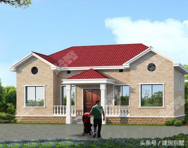 兩套風格迥異的一層小別墅，你會選擇哪一套？