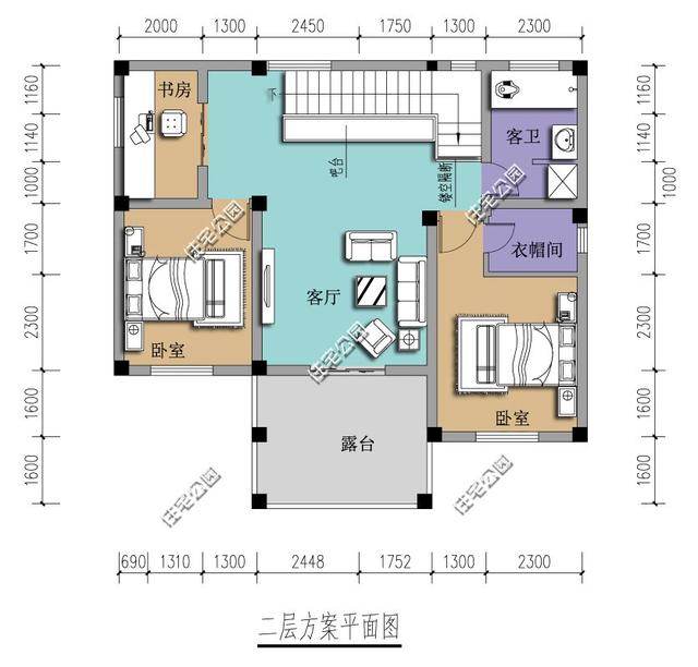 2026最熱門的別墅戶型圖紙，25萬你也能住別墅！