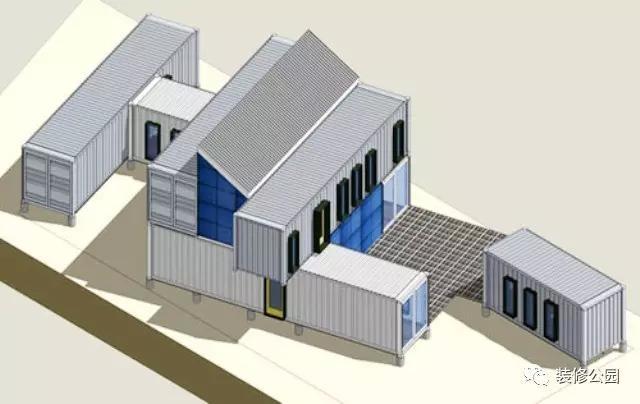 建別墅，能用集裝箱？挑空客廳都行，看看人家就知道