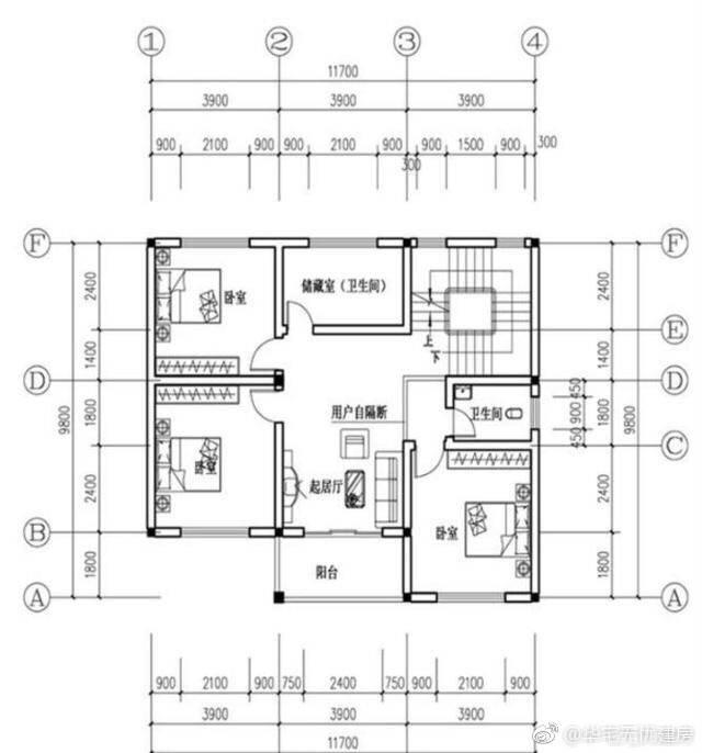 農村別墅設計圖布局要合理簡單，這幾款帶堂屋就很合適，一起看一看吧
