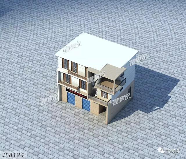 6款最流行的農村自建房效果圖，簡約現代風，年輕人的選擇