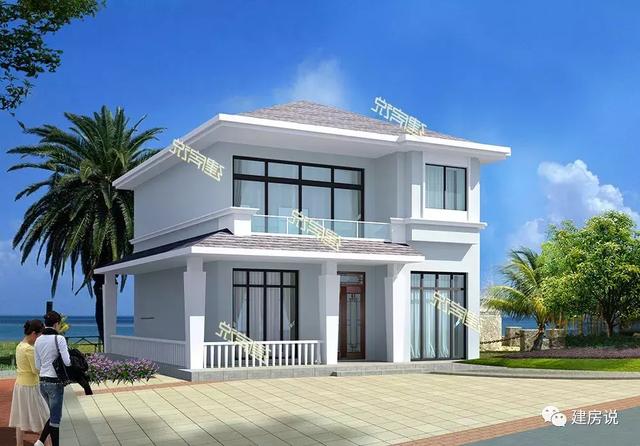 6款最流行的農村自建房效果圖，簡約現代風，年輕人的選擇