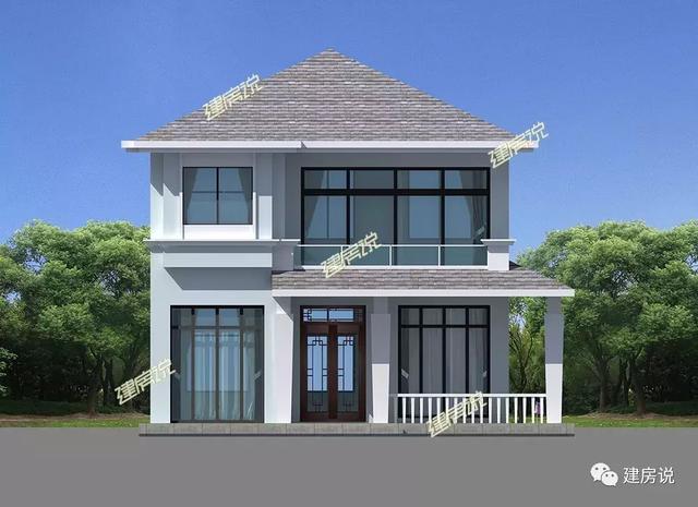 6款最流行的農村自建房效果圖，簡約現代風，年輕人的選擇