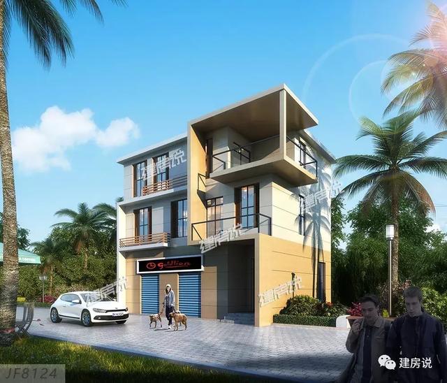 6款最流行的農村自建房效果圖，簡約現代風，年輕人的選擇