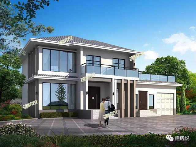 6款最流行的農村自建房效果圖，簡約現代風，年輕人的選擇