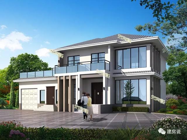 6款最流行的農村自建房效果圖，簡約現代風，年輕人的選擇