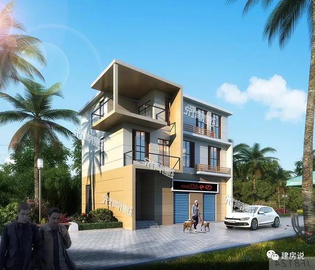 6款最流行的農村自建房效果圖，簡約現代風，年輕人的選擇