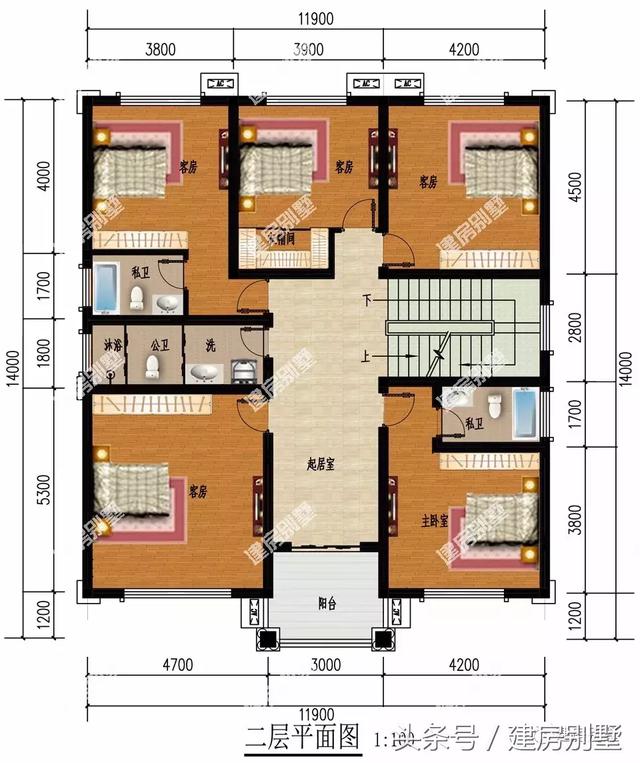 兩棟漂亮實(shí)用的三層別墅,第一棟外觀靚麗，第二棟大方婉約
