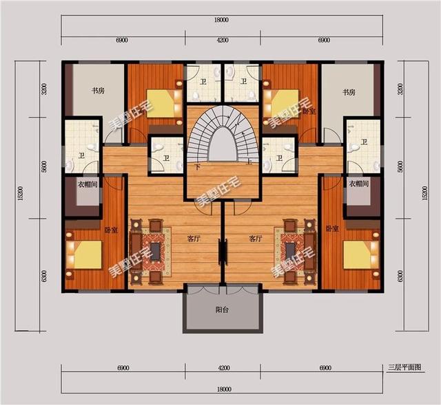 新中式別墅設(shè)計圖，歐式與中式的結(jié)合，今天看到這款，毫不猶豫馬上就開工吧