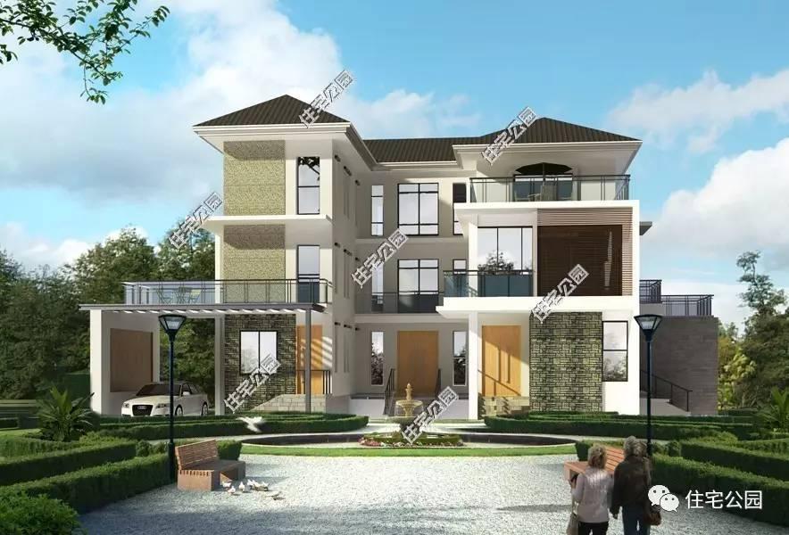 5套大開間的農村別墅戶型, 選大氣歐式還是傳統中式? 含圖紙