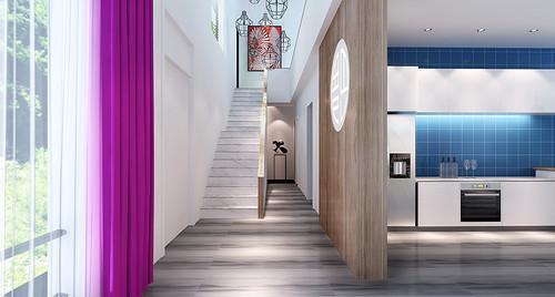 600平米現(xiàn)代別墅，五光十色讓你沉醉其中！