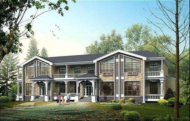 兄弟非要一起建房子，這下好了，一大一小怎么分