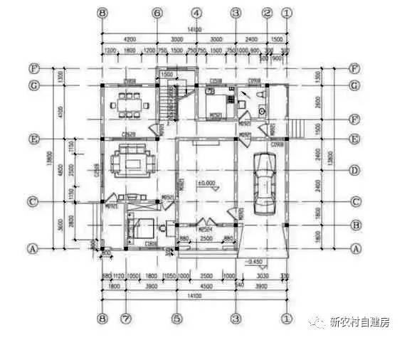 爸媽非要建堂屋，布局改了三四次，這下終于好了