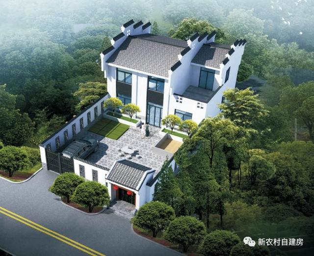 25萬建套中式鄉村別墅，有院子和菜地，把鄰居都比下去