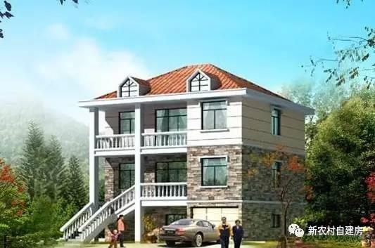 5套三層農村別墅，最愛2款中式風，只要30來萬