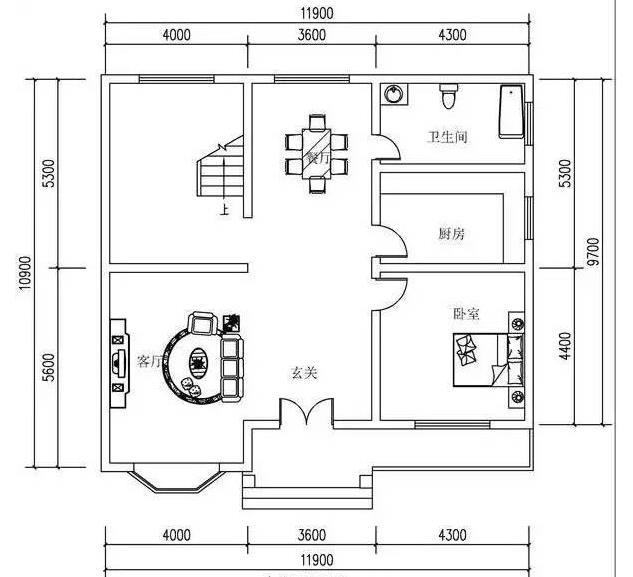 這套農(nóng)村別墅價值100萬，但看到布局只值20萬，不能再多了