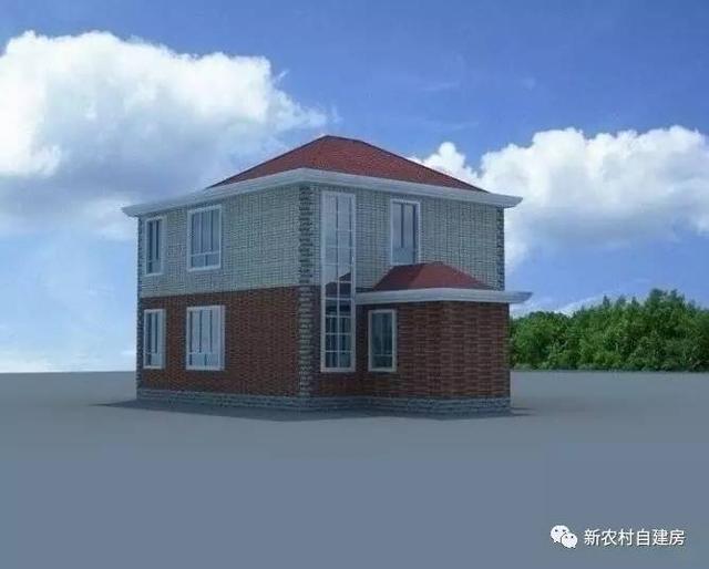 農(nóng)村15萬可建的二層小別墅，既省錢又實(shí)用，堂屋柴火灶都有