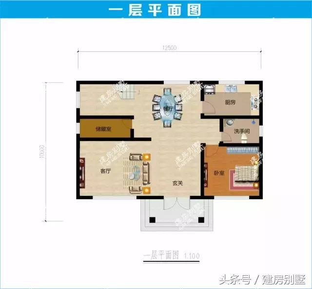 2026年上半年最受歡迎的5款三層農(nóng)村別墅戶型+平面圖