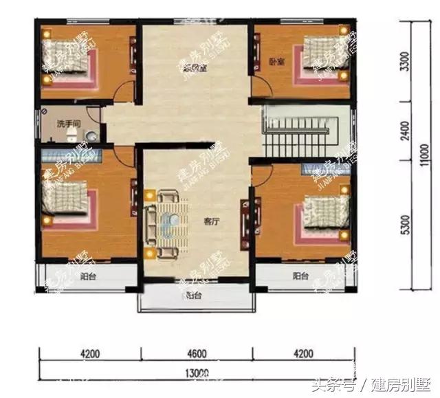 2026年上半年最受歡迎的5款二層農村別墅+平面圖+磚混結構