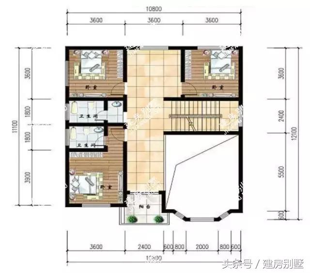 2026年上半年最受歡迎的5款二層農村別墅+平面圖+磚混結構