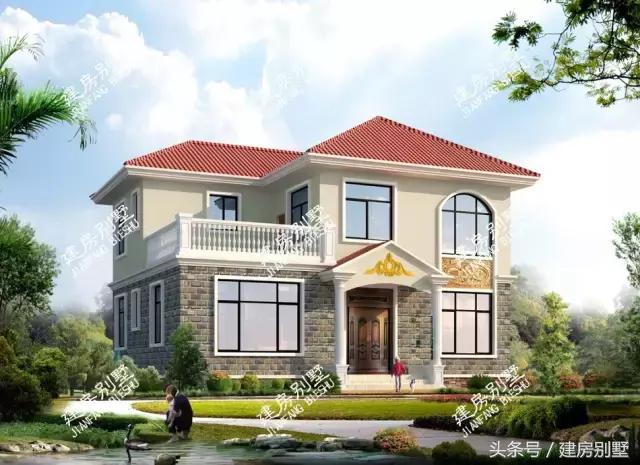 2026年上半年最受歡迎的5款二層農村別墅+平面圖+磚混結構