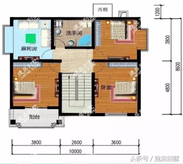 2026年上半年最受歡迎的5款二層農村別墅+平面圖+磚混結構