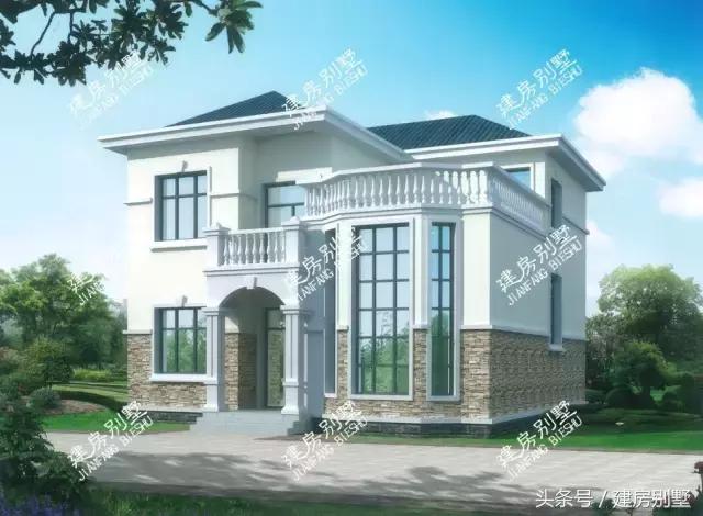 2026年上半年最受歡迎的5款二層農村別墅+平面圖+磚混結構