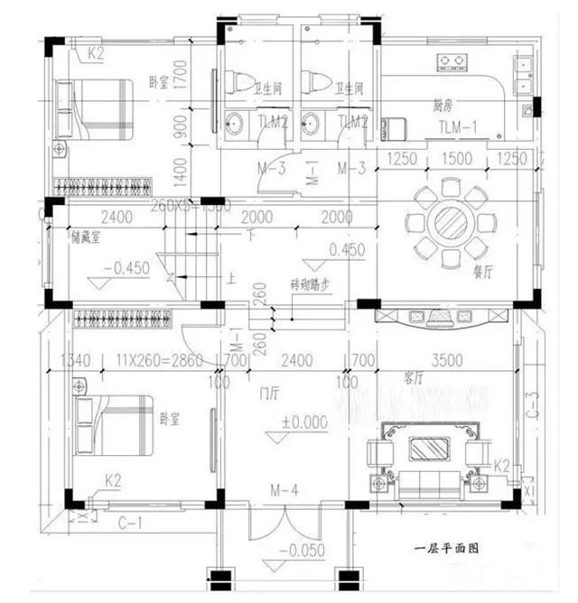 比村長家都牛的農村小別墅，25萬就能建起來，經濟實用