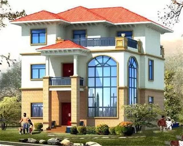 比村長家都牛的農村小別墅，25萬就能建起來，經濟實用