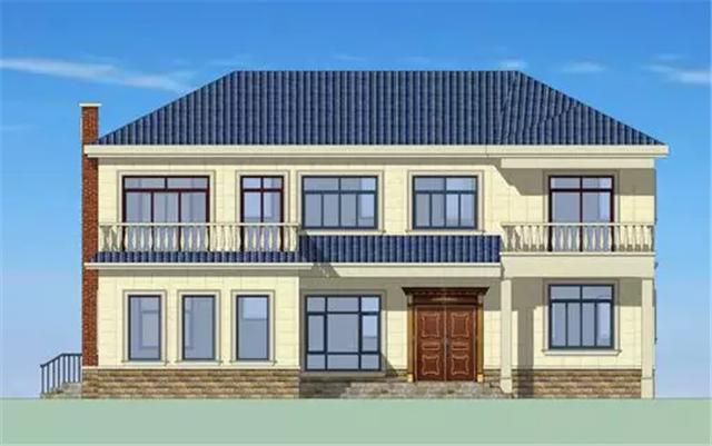 20萬2層農村自建房，帶獨立柴火房符合農村設計，內含平面圖