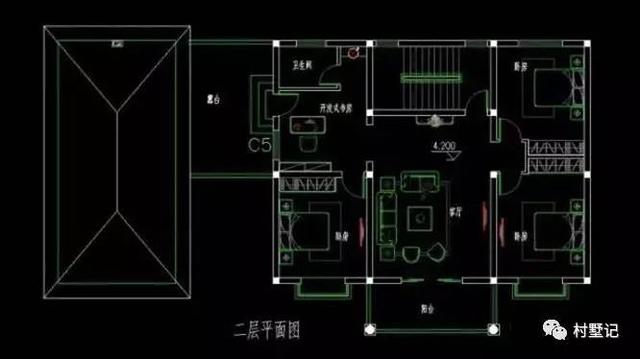 30萬建造二層農村別墅，廚房單獨建造，兩個外墻顏色你喜歡哪款