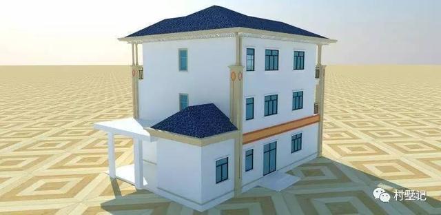 35萬挑空客廳帶車庫農村別墅，農家灶臺地氣十足