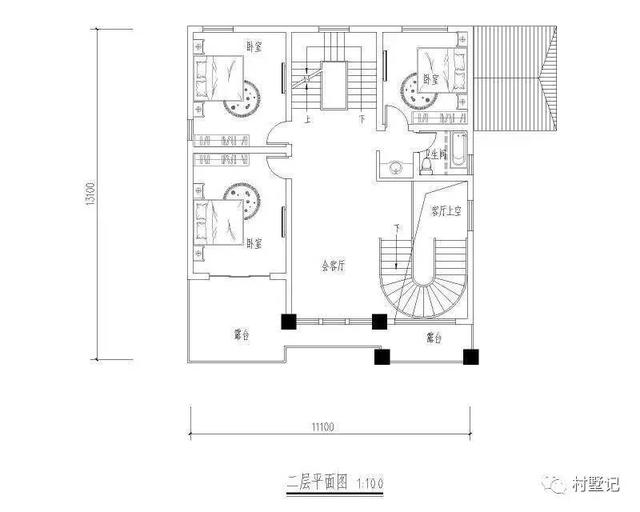 35萬挑空客廳帶車庫農村別墅，農家灶臺地氣十足