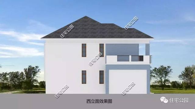 現代農村別墅，室內適合采用旋轉樓梯嗎？