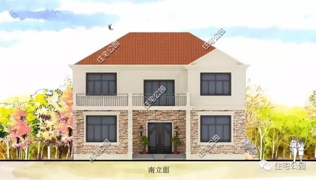 13X13米農村別墅，高大上外觀，經濟實用戶型！