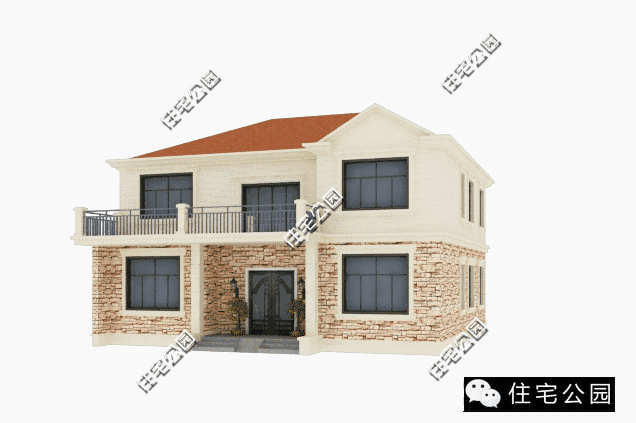 13X13米農村別墅，高大上外觀，經濟實用戶型！