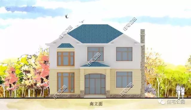 12X12米別墅戶型，經典田園，造價23萬！