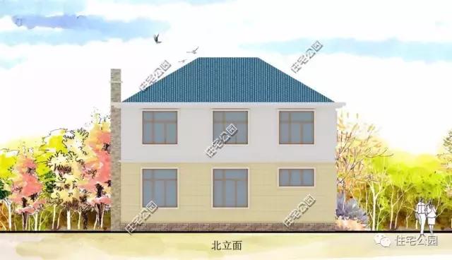 12X12米別墅戶型，經典田園，造價23萬！