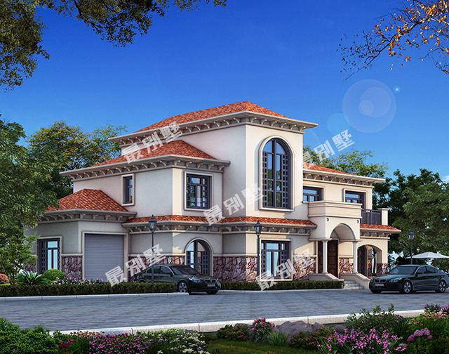 兩層半農村別墅，光看外形都能驚呆村里人，原來別墅還能這么造