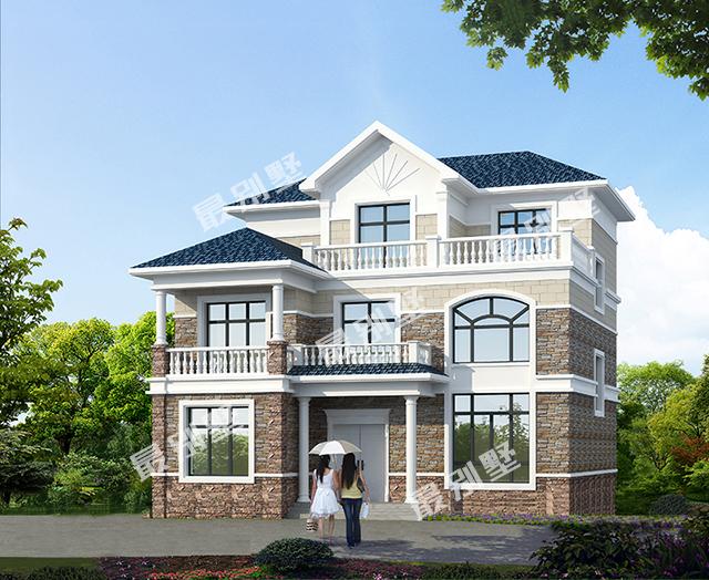 優雅如畫！高顏值 二層半農村別墅來襲，光看外形就足夠心動