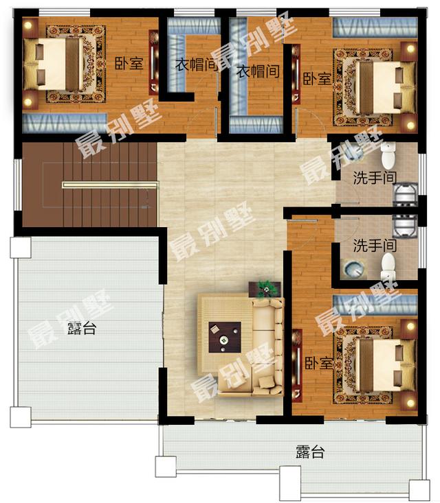 三層帶車庫的農村別墅，驚艷全村，已經買好圖紙村民都后悔沒早看到