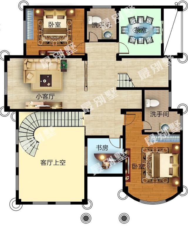 “壕”就一個字，三層豪華歐式農村別墅 建完就是村里地標性建筑！