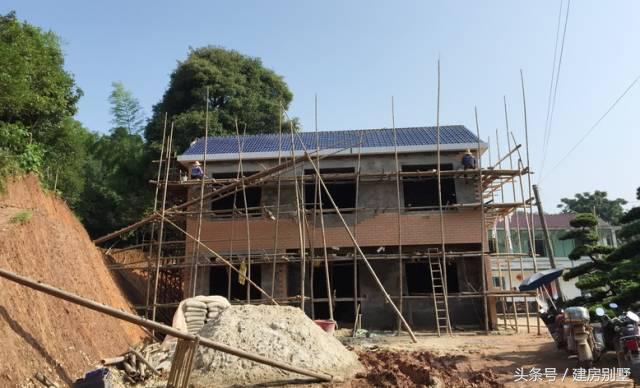 湖南村民20萬自建房，不是豪宅，但是爸媽住的很舒心