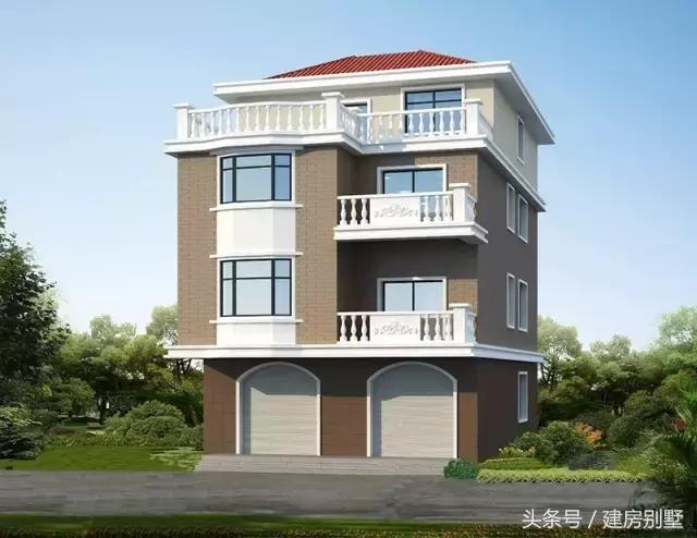 8×12.3米四層帶店面的商住兩用房，誰(shuí)說(shuō)面寬小的房子不好看