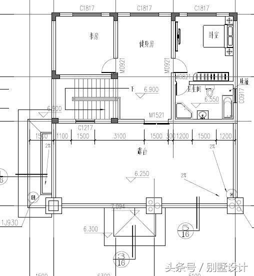 外挑陽臺帶大客廳鄉村自建三層別墅！頂樓帶閣樓實際為假四層！還有神臺！