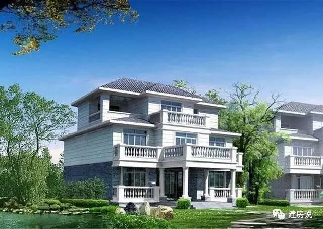 設計師熱乎乎新出爐的三層農村別墅戶型來啦