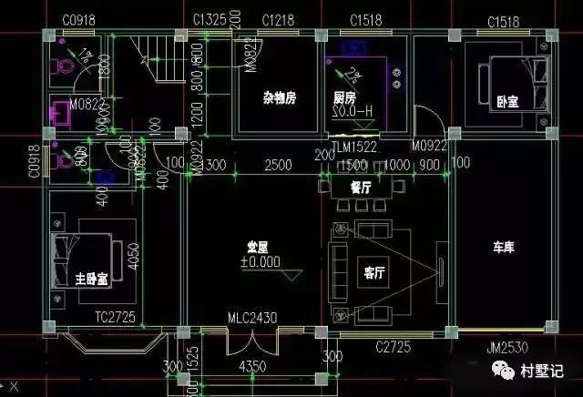 帶陽光房的二層農村別墅戶型，簡單省錢很漂亮