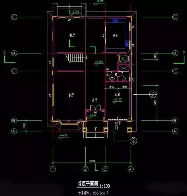 高檔配置的四層農村別墅戶型，完爆城市商品房