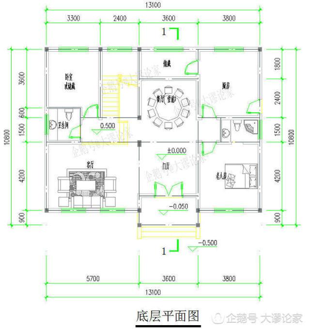 臥室很多的四層中式農村別墅，過年招待親友再不怕沒地方了