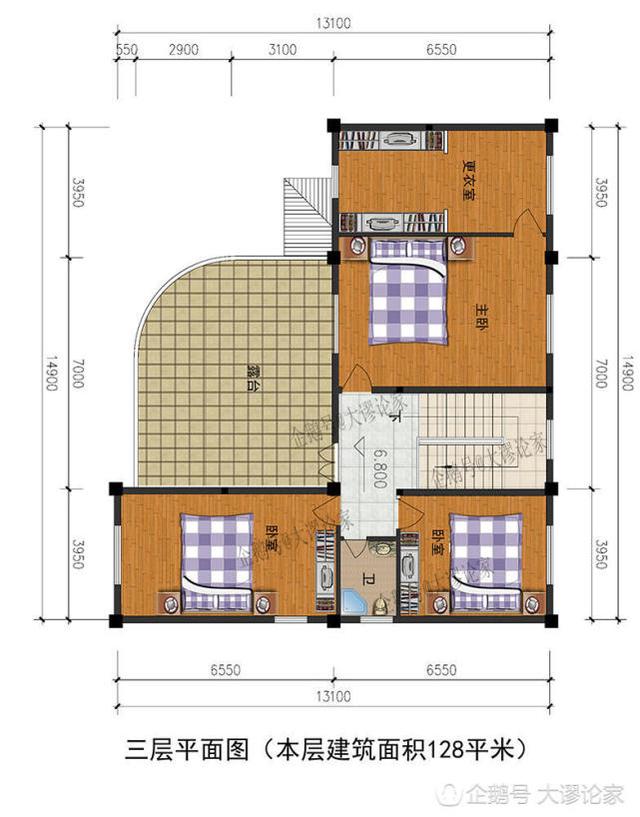 帶卡拉ok室的三層的農村別墅，建好兒女們都愛回家了